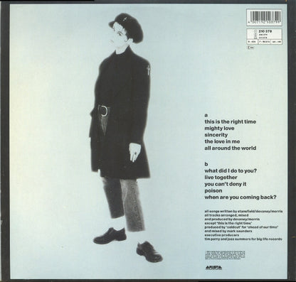 Lisa Stansfield : Affection (LP, Album)