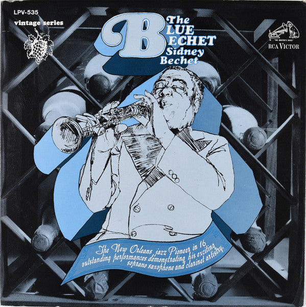 Sidney Bechet : The Blue Bechet (LP, Comp, Mono)