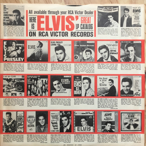 Elvis Presley : Elvis Presley (LP, Album, RE,  In)