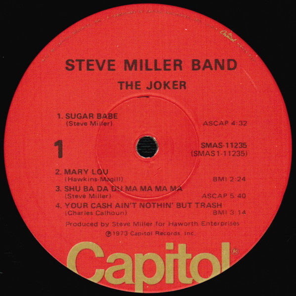 Steve Miller Band : The Joker (LP, Album, Win)