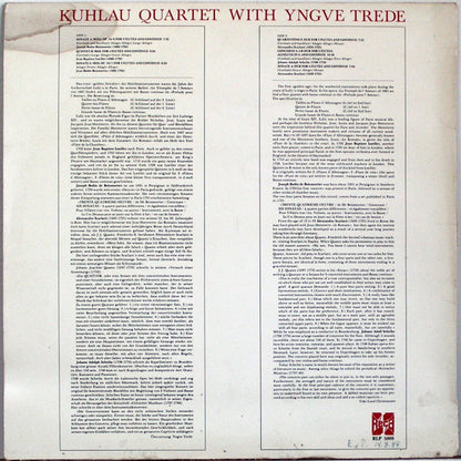 Kuhlau-kvartetten with Yngve Jan Trede : Kuhlau Quartet (LP)