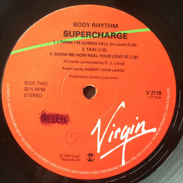 Supercharge (2) : Body Rhythm (LP)