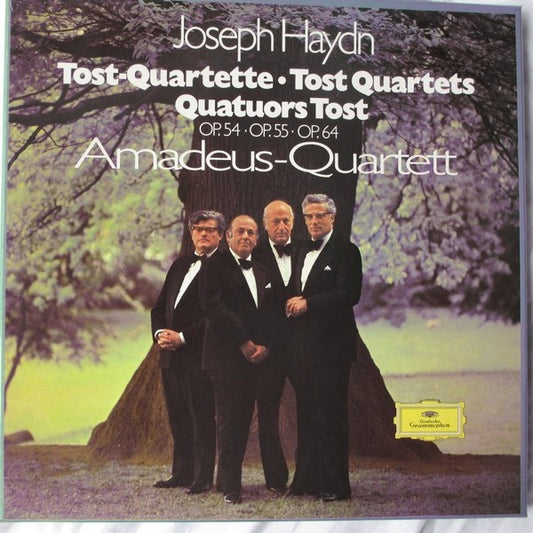 Joseph Haydn, Amadeus-Quartett : Tost Quartets Op.54 Op.55 Op. 64 (6xLP + Box)