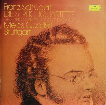 Franz Schubert, Melos Quartett : Die Streichquartette (7xLP, Comp + Box)