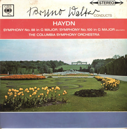 Bruno Walter Conducts Joseph Haydn - Columbia Symphony Orchestra : Symphony No. 88 In G Major / Symphony No. 100 In G Major (Military) (LP, Album, RE)