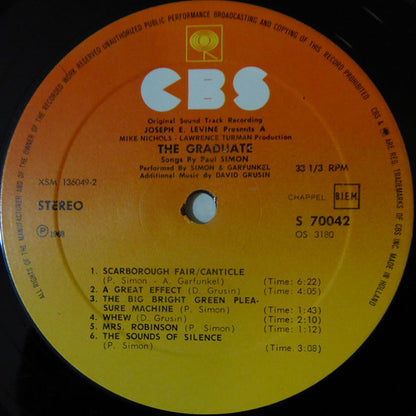 Simon & Garfunkel, Dave Grusin : The Graduate (Original Soundtrack) (LP, Album)