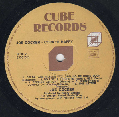 Joe Cocker : Cocker Happy (LP, Comp)