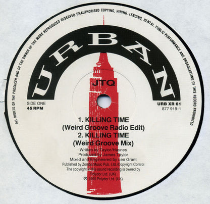 The James Taylor Quartet : Killing Time Remix (12")