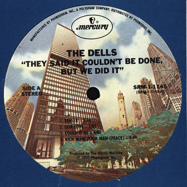 The Dells : They Said It Couldn't Be Done, But We Did It! (LP, Album)