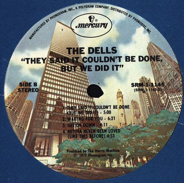 The Dells : They Said It Couldn't Be Done, But We Did It! (LP, Album)