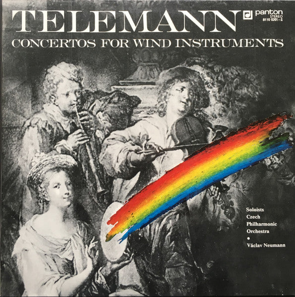 Georg Philipp Telemann, Václav Neumann, The Czech Philharmonic Orchestra : Telemann Concertos For Wind Instruments (2xLP)