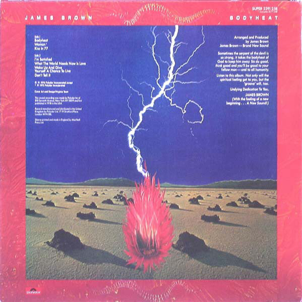 James Brown : Bodyheat (LP, Album)