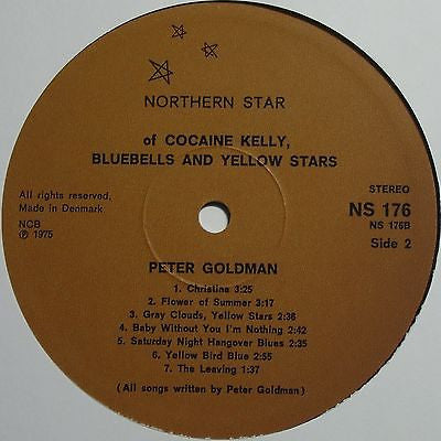 Peter Goldman (2) : Of Cocaine Kelly, Bluebells And Yellow Stars (LP, Album)