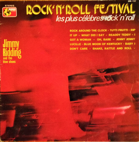 Jimmy Ridding And The Blue Shoes : Rock'N'Roll Festival - Les Plus Célèbres Rock`n`Roll (LP)