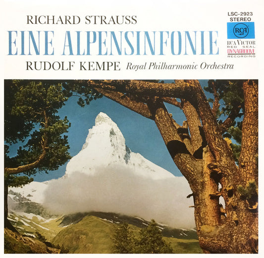 Rudolf Kempe • Royal Philharmonic Orchestra / Richard Strauss : Eine Alpensinfonie (LP, Album)