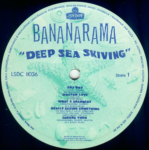 Bananarama : Deep Sea Skiving (LP, Album)