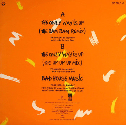 Yazz And The Plastic Population : The Only Way Is Up (The Bam Bam Remixes) (12", Maxi, Cle)