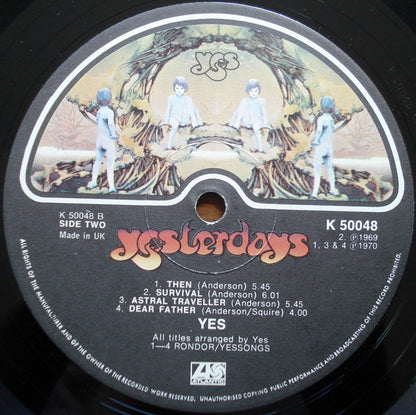 Yes : Yesterdays (LP, Comp)