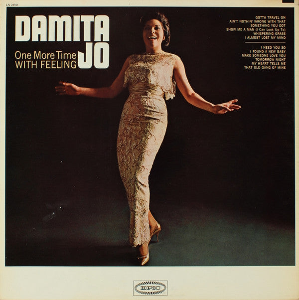 Damita Jo : One More Time With Feeling (LP, Mono)