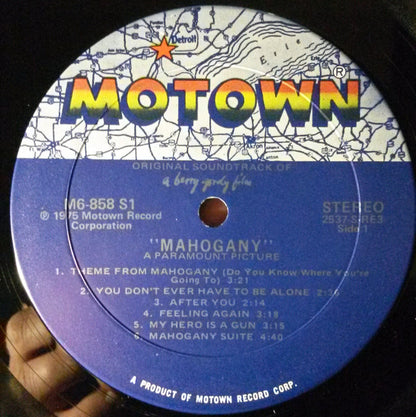 Michael Masser : The Original Soundtrack Of Mahogany (LP)