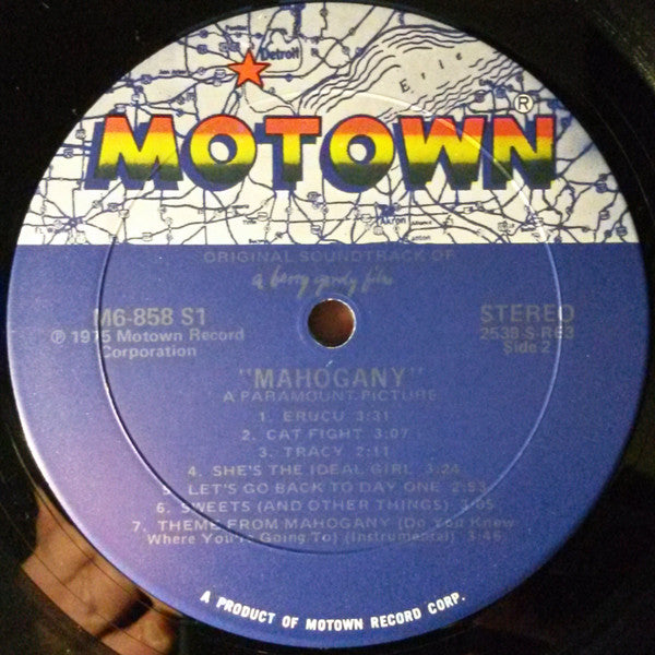 Michael Masser : The Original Soundtrack Of Mahogany (LP)