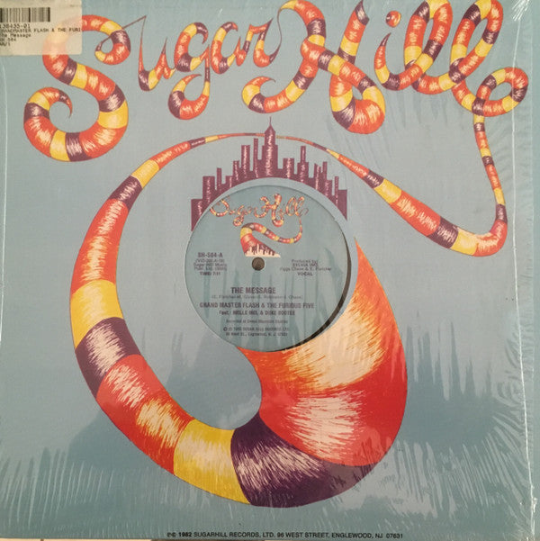 Grandmaster Flash & The Furious Five Feat.: Melle Mel & Duke Bootee : The Message (12", RP)