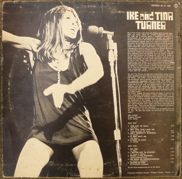 Ike & Tina Turner : So Fine (LP, Album, RE)