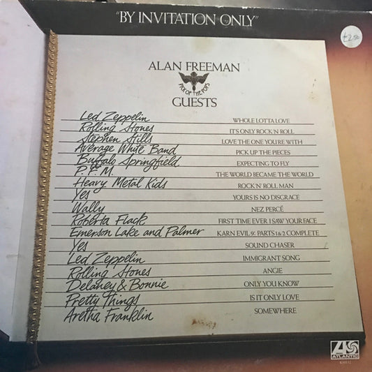 Various : By Invitation Only - Alan Freeman Pick Of The Pops Guests (2xLP, Comp)