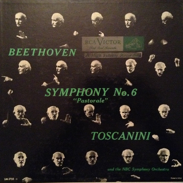 Ludwig van Beethoven, Arturo Toscanini And The NBC Symphony Orchestra : Symphony No. 6 "Pastorale" (LP, Album)