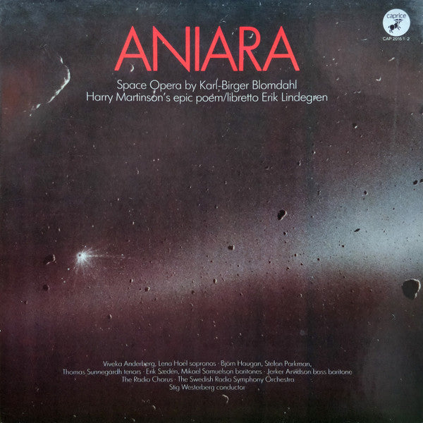 Karl-Birger Blomdahl : Aniara (2xLP + Box)