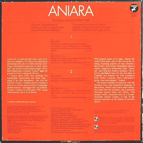 Karl-Birger Blomdahl : Aniara (2xLP + Box)