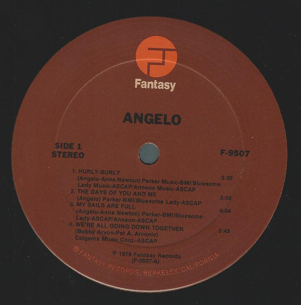 Angelo (21) : Angelo (LP, Album)