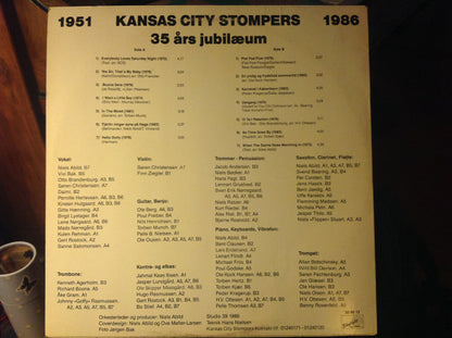 Kansas City Stompers : 1951-1986 : 35 Års Jubilæum (LP, Album, Comp)