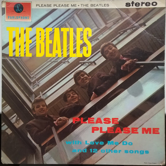 The Beatles : Please Please Me (LP, Album, RP, 4th)