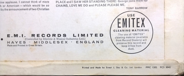 The Beatles : Please Please Me (LP, Album, RP, 4th)