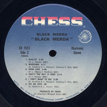 Black Merda : Black Merda (LP, Album)