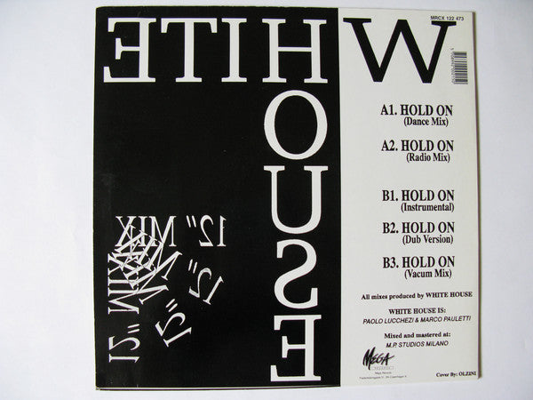 White House (7) Featuring Suzann (3) : Hold On (12", Maxi)