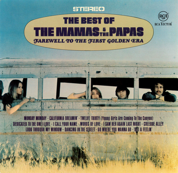 The Mamas & The Papas : The Best Of The Mamas & The Papas (Farewell To The First Golden Era) (LP, Comp)