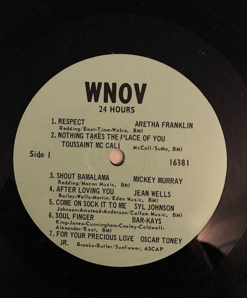 Various : WNOV 24 Hours (LP, Comp)