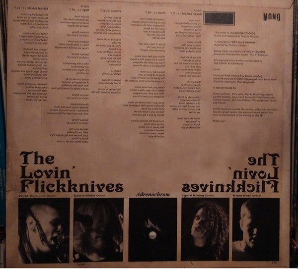 The Lovin' Flickknives : Adrenochrom (12", EP, Whi)