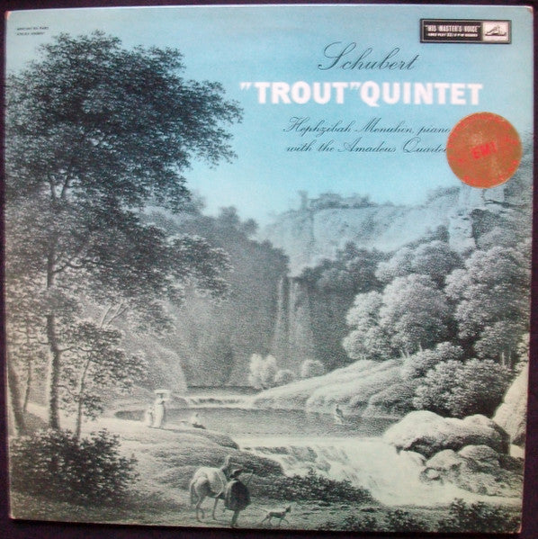 Franz Schubert, Hephzibah Menuhin And Amadeus-Quartett : 'Trout' Quintet (LP, Album)