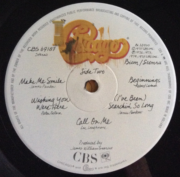 Chicago (2) : Chicago IX - Chicago's Greatest Hits (LP, Comp)