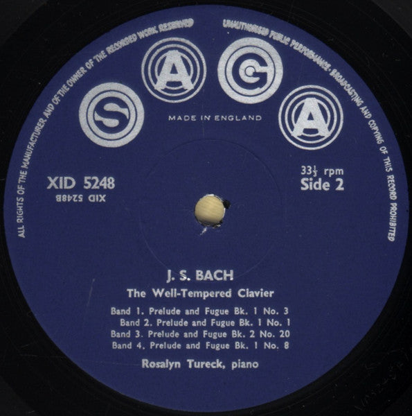 Johann Sebastian Bach - Andrés Segovia / Rosalyn Tureck : Andrés Segovia And Rosalyn Tureck Play Bach (LP, Comp, Mono)