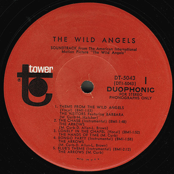 Various : The Wild Angels (LP, Album, Scr)