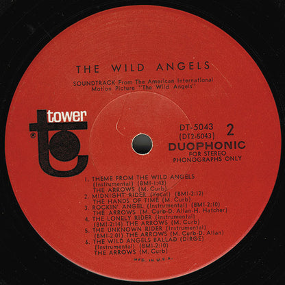 Various : The Wild Angels (LP, Album, Scr)