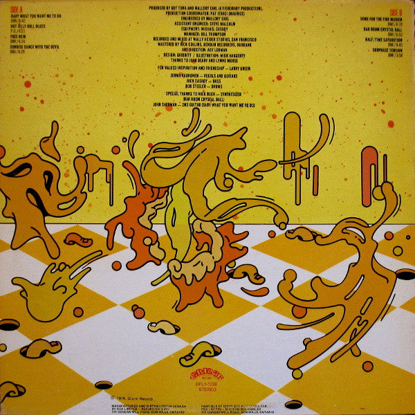 Hot Tuna : Yellow Fever (LP, Album)