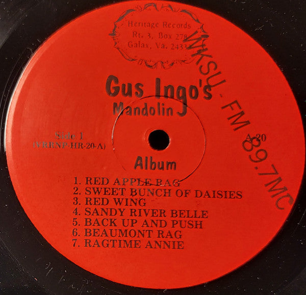 Gus Ingo : Gus Ingo's Mandolin Album (LP, Album)