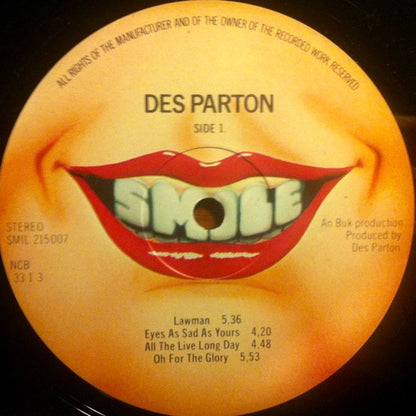 Des Parton : Snaps (LP, Gat)