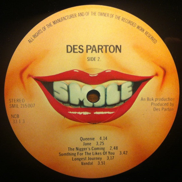 Des Parton : Snaps (LP, Gat)