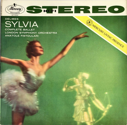 Léo Delibes, London Symphony Orchestra, Anatole Fistoulari : Sylvia (2xLP, Gat)